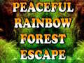 Mäng Peaceful Rainbow Forest Escape 