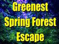Mäng Greenest Spring Forest Escape 