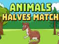Mäng Animals Halves Match