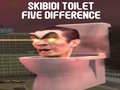 Mäng Skibidi Toilet Five Difference
