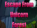 Mäng Escape From Unicorn Forest