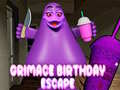 Mäng Grimace Birthday Escape