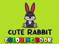 Mäng Cute Rabbit Coloring Book 