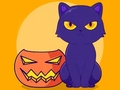Mäng Coloring Book: Halloween Cat