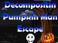 Mäng Decomposition Pumpkin Man Escape 
