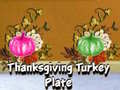 Mäng Thanksgiving Turkey Plate