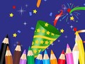 Mäng Coloring Book: Happy New Year