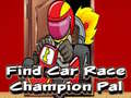 Mäng Find Car Race Champion Pal