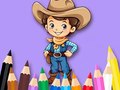 Mäng Coloring Book: Cowboy