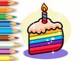 Mäng Coloring Book: Birthday Cake