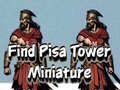 Mäng Find Pisa Tower Miniature