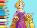 Mäng Coloring Book: Princess Rapunzel