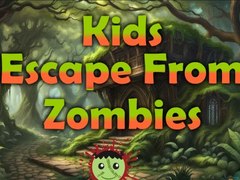 Mäng Kids Escape From Zombies