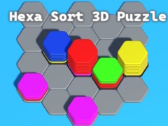 Mäng Hexa Sort 3D Puzzle