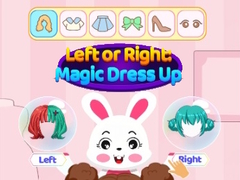 Mäng Left Or Right Magic Dress Up
