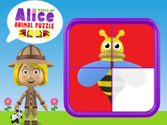 Mäng World of Alice Animals Puzzle