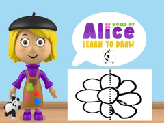 Mäng World of Alice Learn to Draw