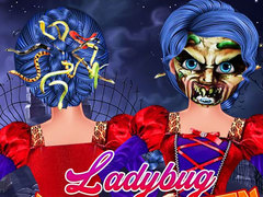 Mäng Ladybug Halloween Hairstyles