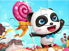 Mäng Jigsaw Puzzle: Panda Candy World