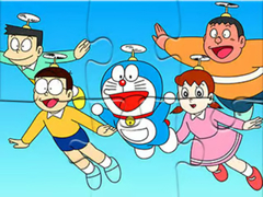 Mäng Jigsaw Puzzle: Doraemon Flying