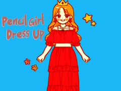 Mäng Pencil Girl Dress Up