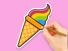 Mäng Coloring Book: Rainbow Ice Cream