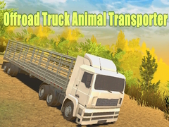 Mäng Offroad Truck Animal Transporter