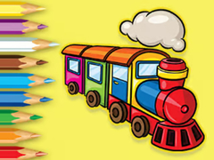 Mäng Coloring Book: Running Train