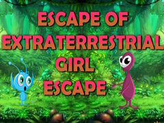 Mäng Escape Of Extraterrestrial Girl Escape