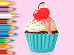 Mäng Coloring Book: Apple Cupcake