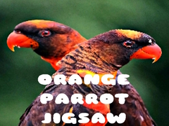 Mäng Orange Parrot Jigsaw