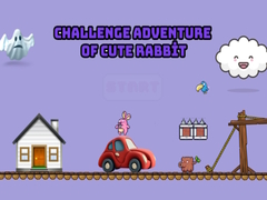 Mäng Challenge adventure of cute rabbit