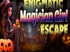 Mäng Enigmatic Magician Girl Escape