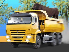 Mäng Animal Transporter Truck