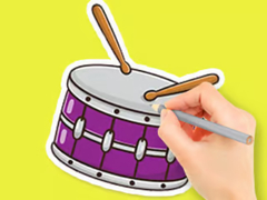 Mäng Coloring Book: Star Drum