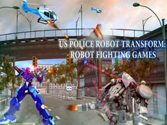 Mäng US Police Robot Transform: Robot  fighting games