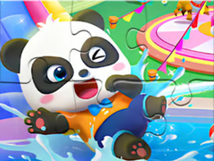 Mäng Jigsaw Puzzle: Baby Panda Water Park