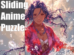 Mäng Sliding Anime Puzzle