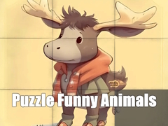 Mäng Puzzle Funny Animals