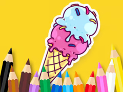 Mäng Coloring Book: Cool Ice Cream