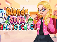Mäng Blonde Sofia Back to School