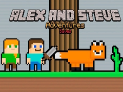 Mäng Alex and Steve Adventures Saves