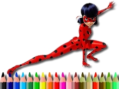 Mäng Back To School Lady Bug Coloring