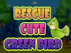 Mäng Rescue Cute Green Bird