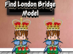 Mäng Find London Bridge Model