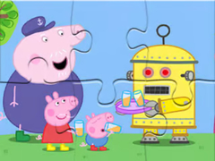 Mäng Jigsaw Puzzle: Peppa Robot