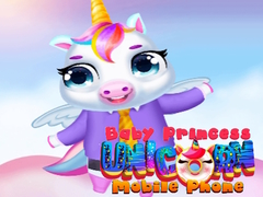 Mäng Baby Princess Unicorn Mobile Phone