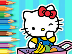 Mäng Coloring Book: Hello Kitty Market