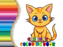 Mäng Cute Cat Coloring Book