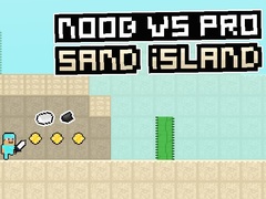 Mäng Noob vs Pro Sand island